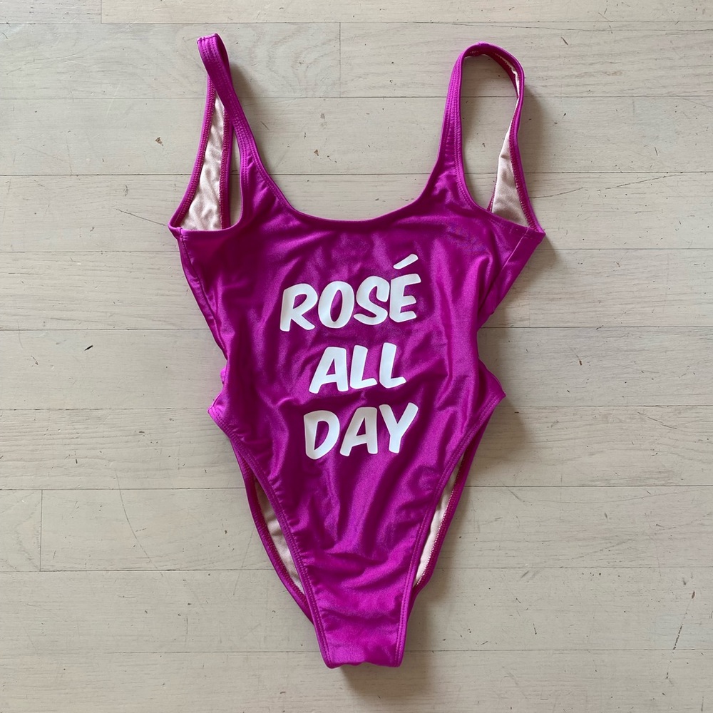 Private Party Rosé All Day One Piece Swimsuit